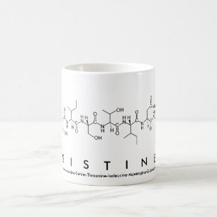 Sistine peptide name mug