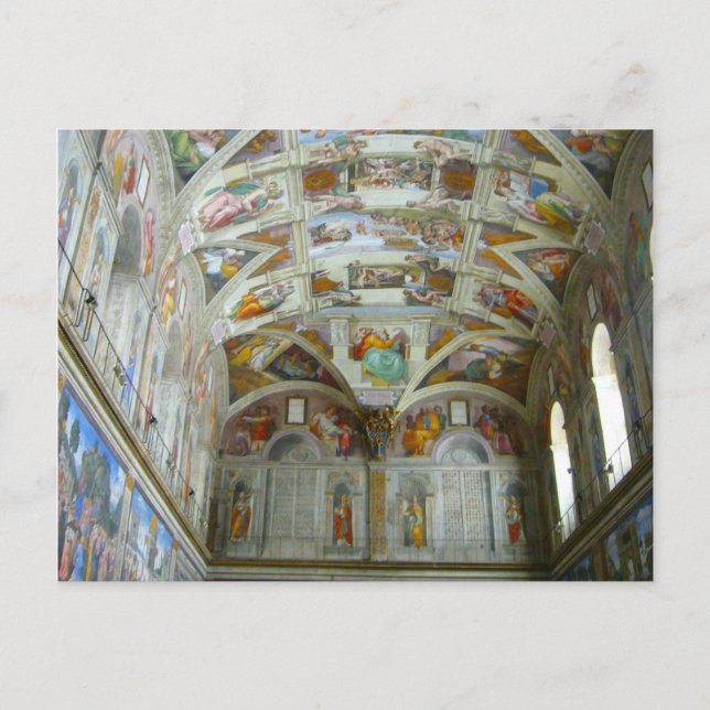 sistine postcard (Front)