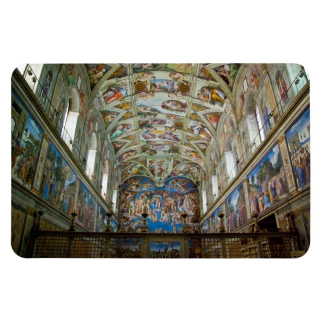 sistine west roof magnet (Horizontal)