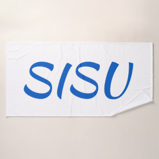 SISU Finnish Bath Towel (White)