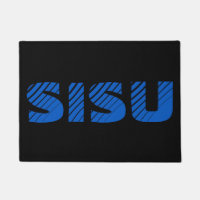 SISU Finnish Doormat (Black)