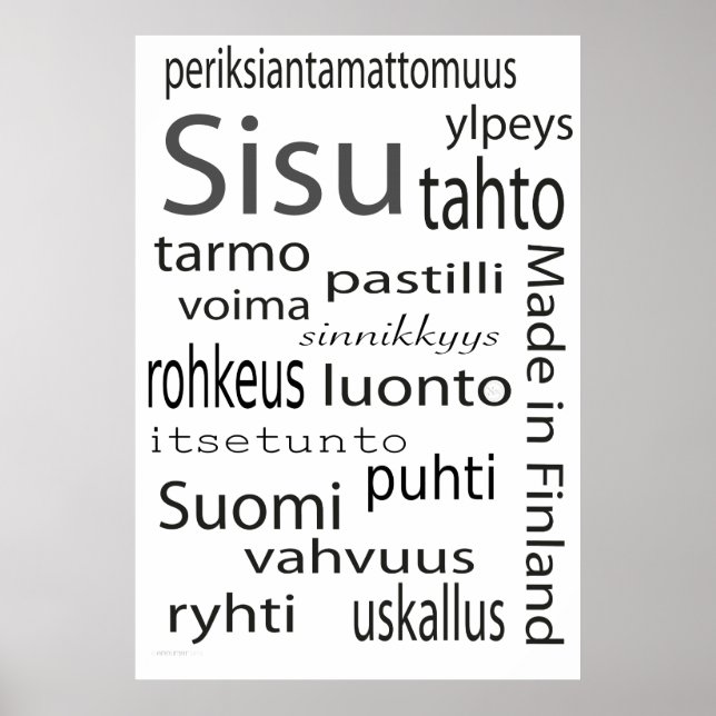 Sisu juliste - affiche (Devant)