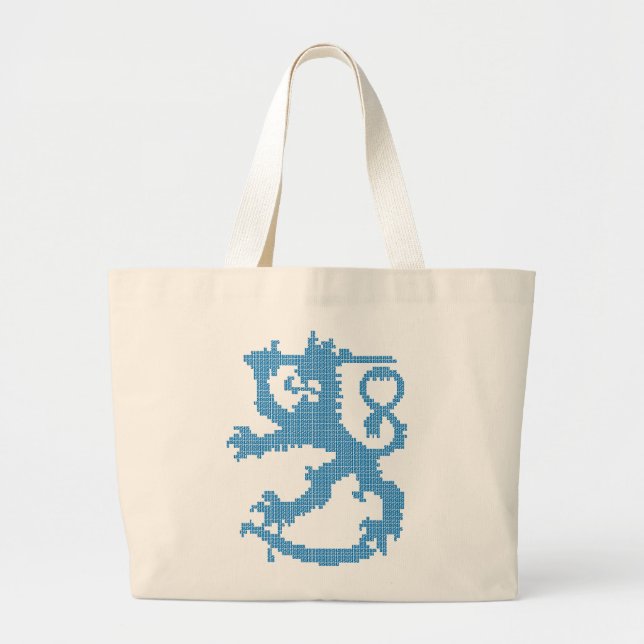 Sisu Lion Jumbo Tote Bag (Front)