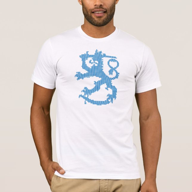 Sisu Lion Men's Fitted T-shirt (Front)