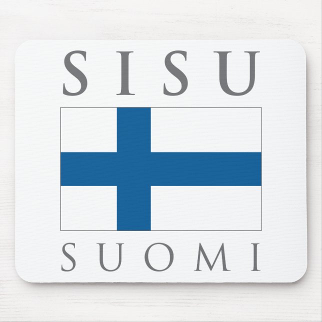 Sisu Suomi Mouse Pad (Front)
