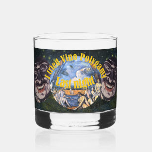 SISUL Pissed Shampoo Bottle 50TH REUNION Whiskey Glass