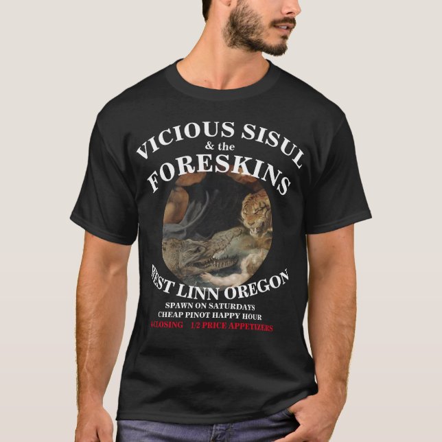 SISUL & THE FORESKINS WEST LINN OREGON OR T-Shirt (Front)