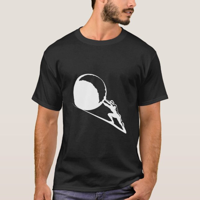 Sisyphus Greek Mythology Sisyphus T-Shirt (Front)