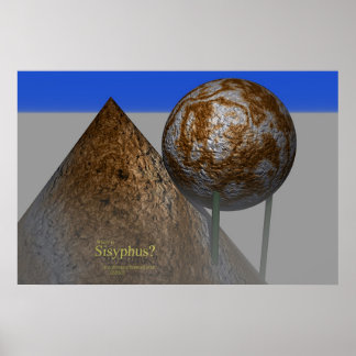 Sisyphus (print) poster