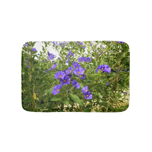 Sisyrinchium Angustifolium Bath Mat (Front)