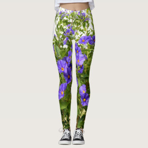 Sisyrinchium Angustifolium Leggings