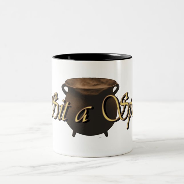 sit a spell mug golden edition (Center)