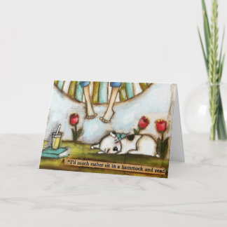 Sit and Read - Birthday Card