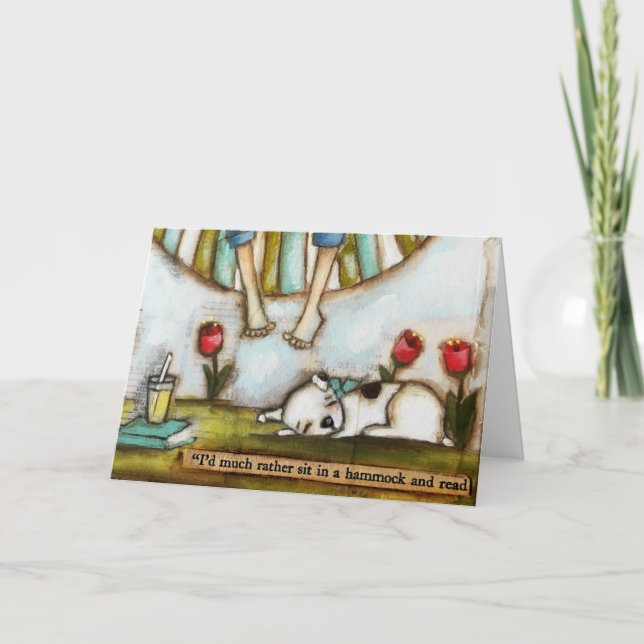 Sit and Read - Birthday Card (Front)