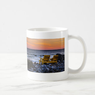 Sit and Watch an Ocean Sunset Coffee Mug
