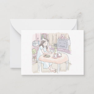 sit down at card