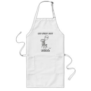 SIT JUST GOT REAL Apron
