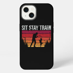 Sit Stay Train Retro Veterinarian Zookeeper Animal iPhone 13 Case