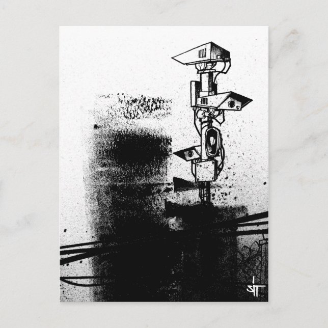 SIT "Surveillance" Postcard (Front)