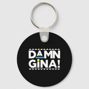 Sitcom Urban 90s Martin Afro TV Show Keychain