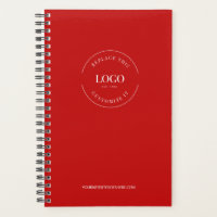 Site du logo personnalisé moderne de marque rouge