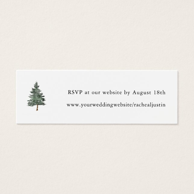 Site Mariage de l'arbre de pin de la forêt de mont (Devant)