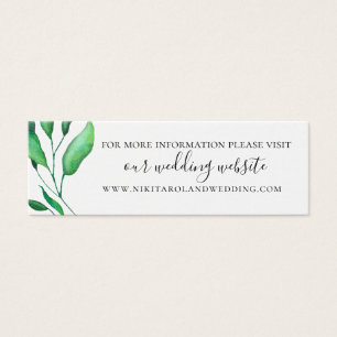 Site Mariage de verdure minimaliste