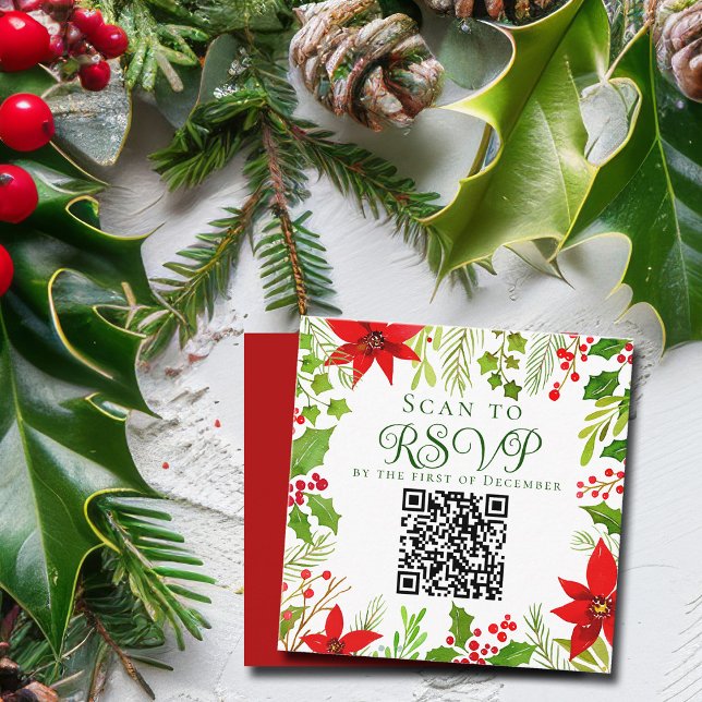 Site Mariage Festive Vacances QR Code carte RSVP (Créateur téléchargé)