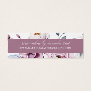 Site Mariage Floral Mauve Garden RSVP