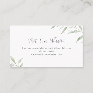 Site mariage vert minimal Insérer une carte