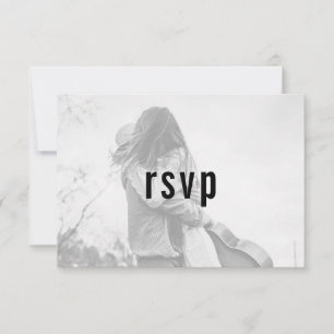 Site Moderne Minimaliste Simple Photo RSVP