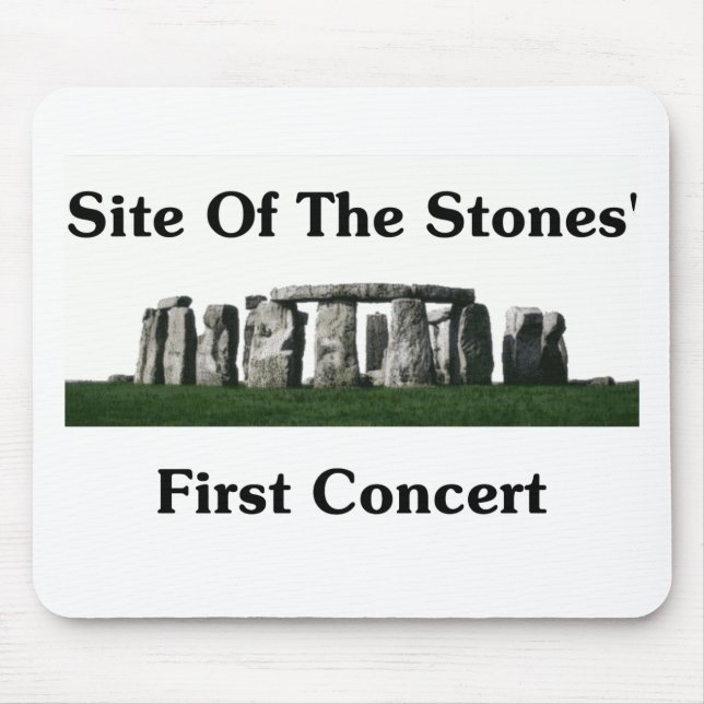 Site Of The Stones' First Concert Mouse Pad (Front)