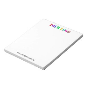 Site Web Logo personnalisé Bloc-notes promotionnel