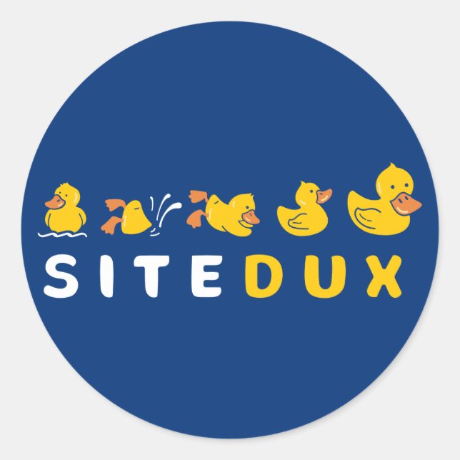 Sitedux Logo Sticker (Front)