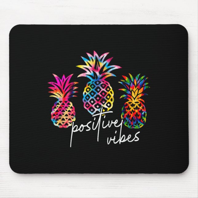 Sitive Vibe Ne Transfer Day Infertility Ivf Tie Dy Mouse Pad (Front)