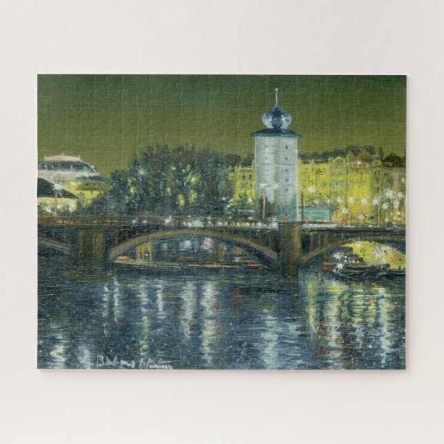 “Šitkov Water Tower” Jigsaw Puzzle (Horizontal)