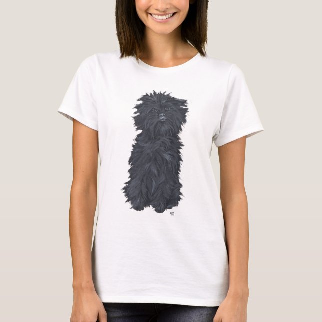 Sitting Affenpinscher T-Shirt (Front)