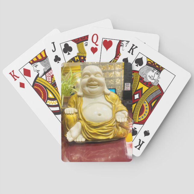 Sitting Buddha Playing Cards (Back)