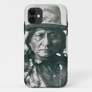 Sitting Bull (1831-1890) (b/w photo) iPhone 11 Case