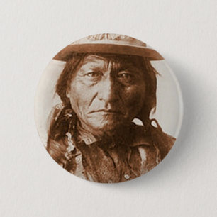 Sitting Bull 2 Inch Round Button