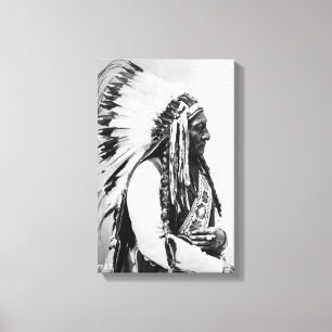 Sitting Bull, a Hunkpapa Sioux Canvas Print
