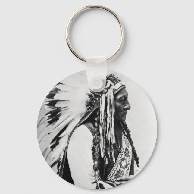 Sitting Bull, a Hunkpapa Sioux Keychain (Front)