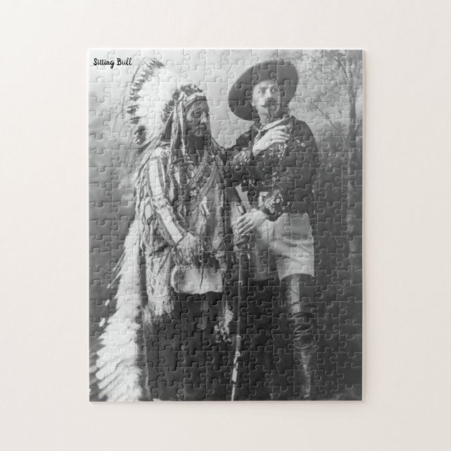 Sitting Bull Jigsaw Puzzle (Vertical)