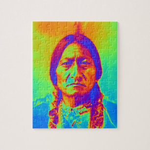 Sitting Bull Jigsaw Puzzle