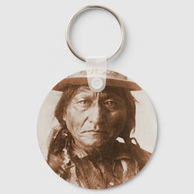 Sitting Bull Keychain (Front)