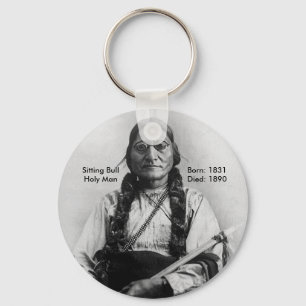 Sitting Bull Keychain