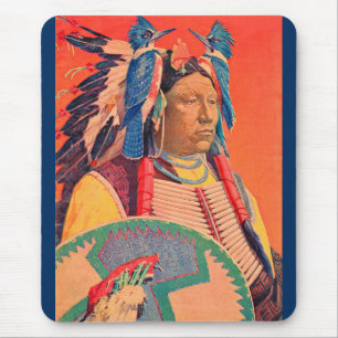 Sitting Bull Mouse Pad
