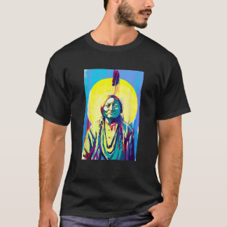 Sitting Bull Native American T Shirt