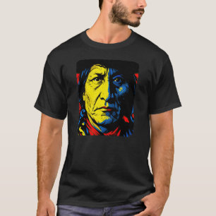 SITTING BULL Pop Art T-Shirt
