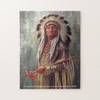 Sitting Bull, puzzle en chef amérindien